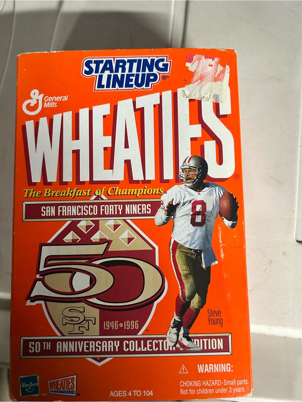 Wheaties San Francisco 49ers 50th Anniversary Box